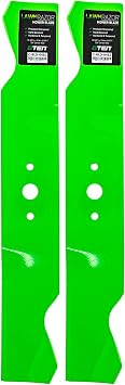 2 High Lift Mower Blades For Cub Cadet 38" Decks - Replaces 759-3817, 742-3009, USA Made