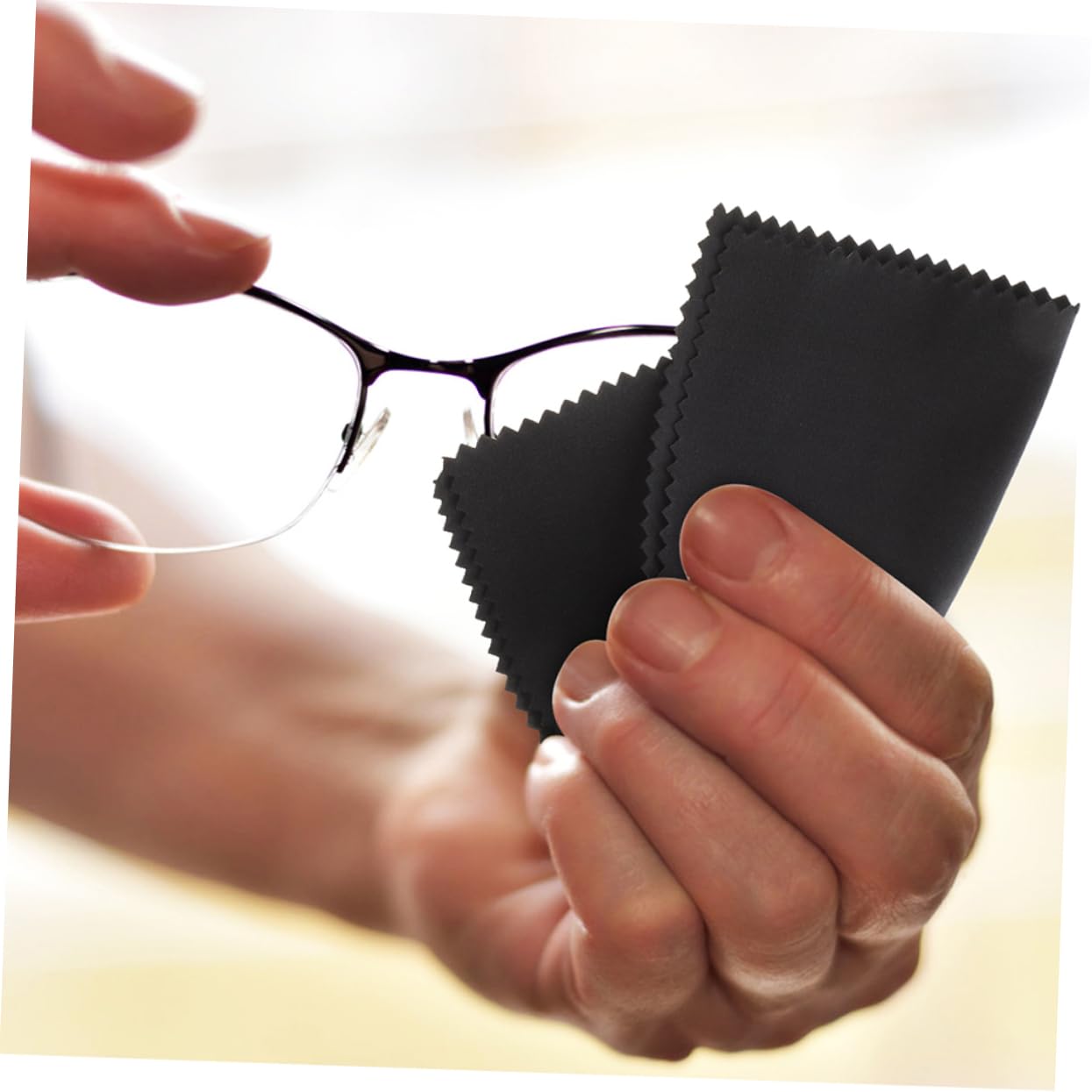 Healeved 250piezas Paquete De Paños De Para Limpieza De Gafas y Pantallas Lentes Sin Pelusa Para Teléfonos y Superficies