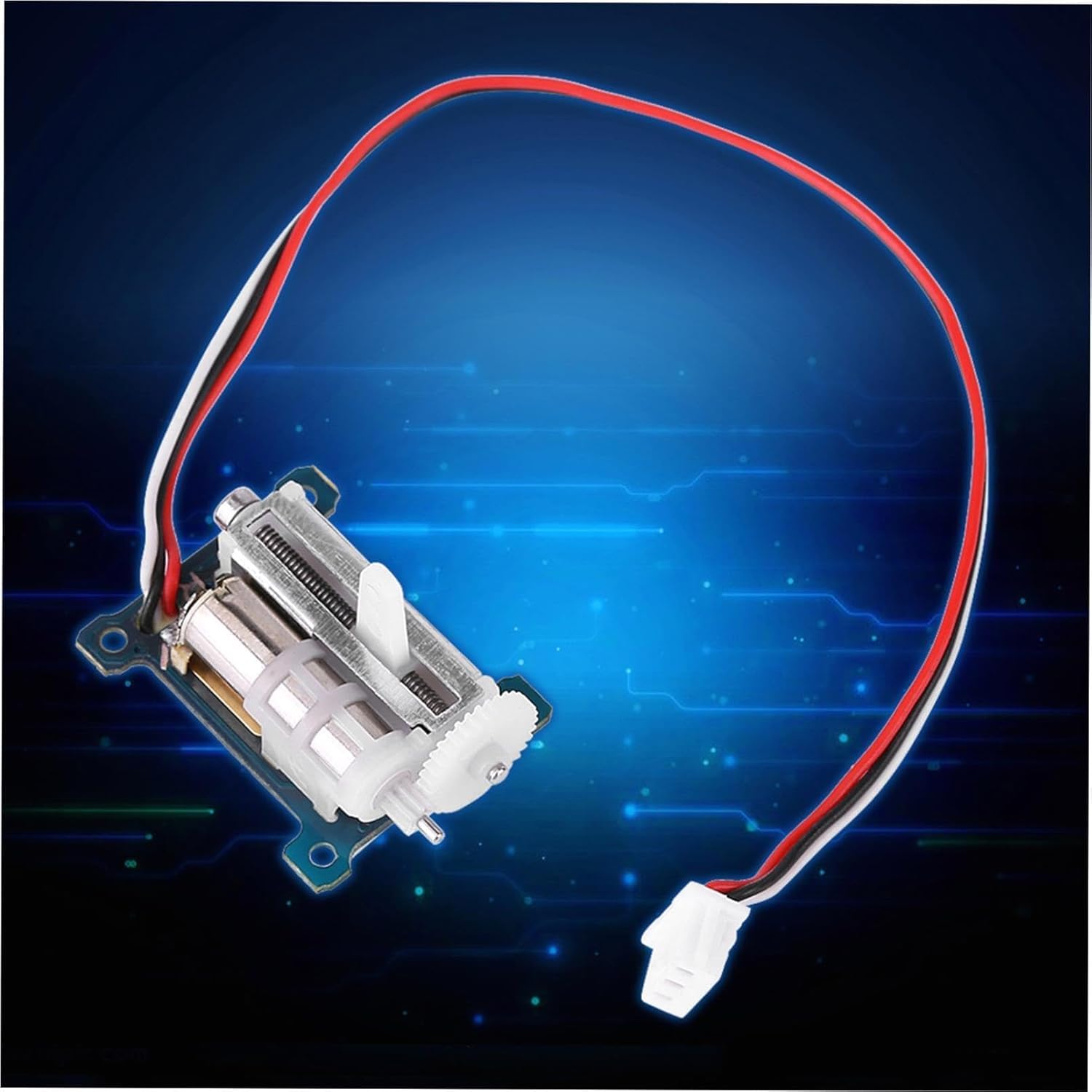 Digital Analog Servo, 1,5 g 15x20 mm Servomotor Linearmotor Linearantrieb, RC Servo Motor Linearaktuator mit 0,12 Sek Geschwindigkeit für Ultra Micro 3D Flugflugzeuge RC Hubschrauber Fahrzeugmodelle