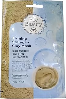 Bee Beauty Firming Collagen Clay Mask, 20ml, Single Use, For All Skin Types