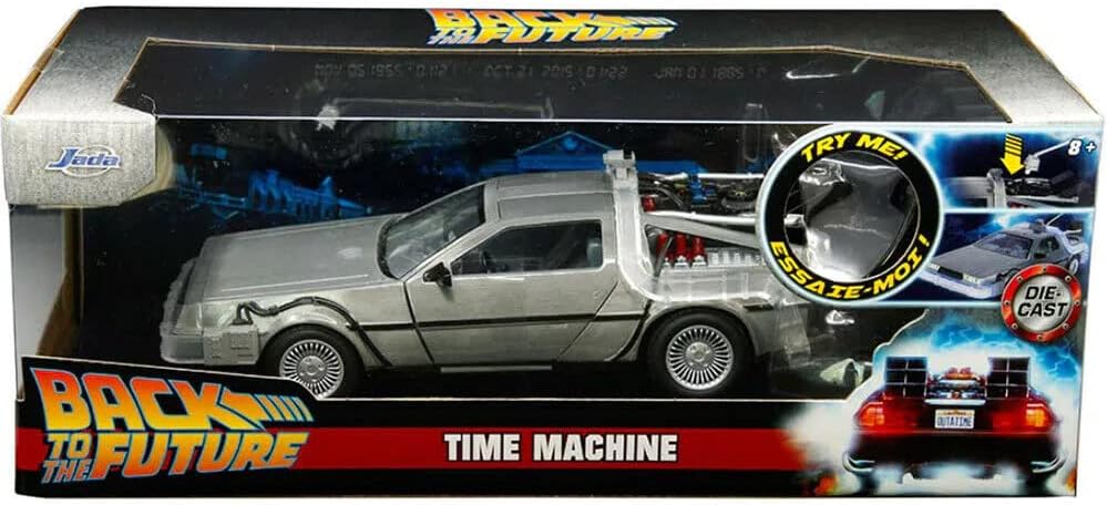 BTTF Part I TIME Machine W/Light 1/24 DIE-CAST Vehicle : Arts, Crafts & Sewing