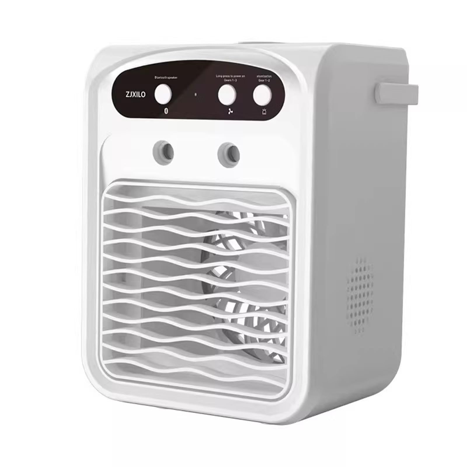 GLETSF Portable Air Conditioner Household Vertical Fan Air Conditioner Cooler Humidifier Mobile Water-cooled With Water Tank，