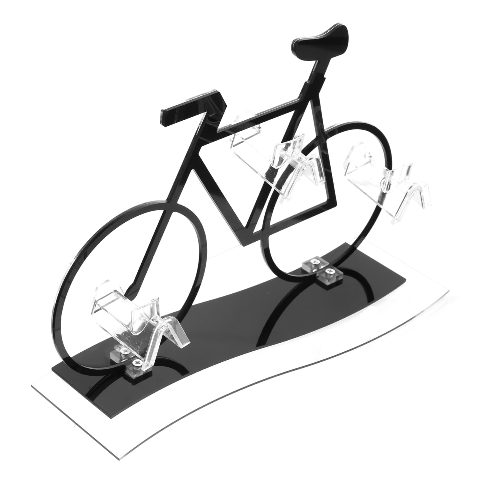 TOPBATHY 2st Brillenständer Fahrradförmiger Sonnenbrillenhalter Sonnenbrillen-organizer Brillengestell Brillenhalter Stehen Fahrradständer Ständer Für Brillenhalter Brillen Organizer Acryl