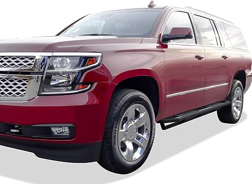 Miniatura 2 de APS Estribos laterales de acero inoxidable 304 de 6.5 pulgadas compatibles con Suburban Yukon XL 2005-2020 (excluye Z71 Hybrid) y Avalanche 02-13