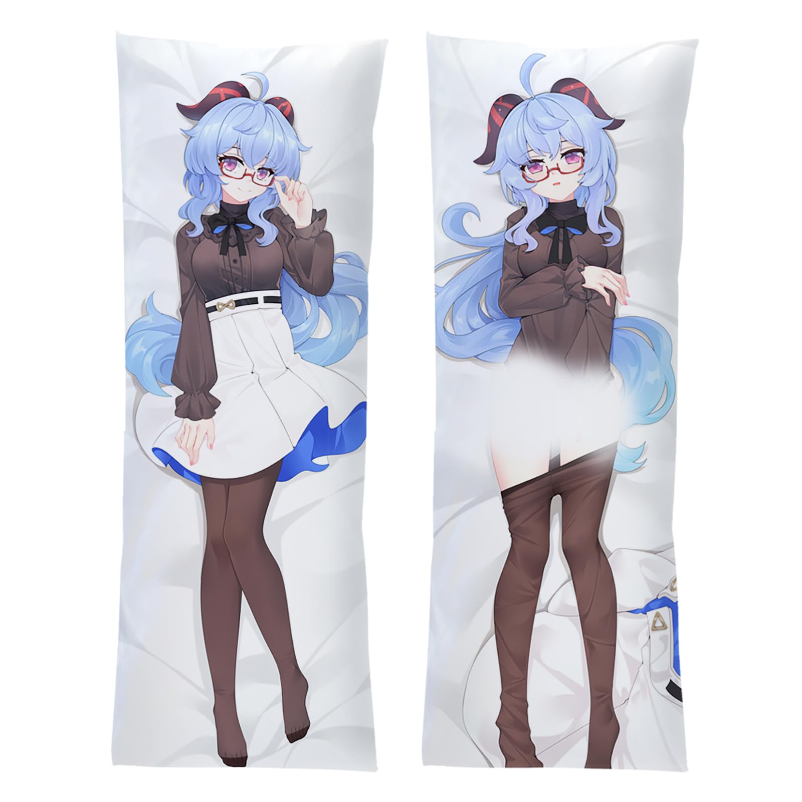 Genshin Impact Anime Body Pillow Cover Ganyu Dakimakura Hugging