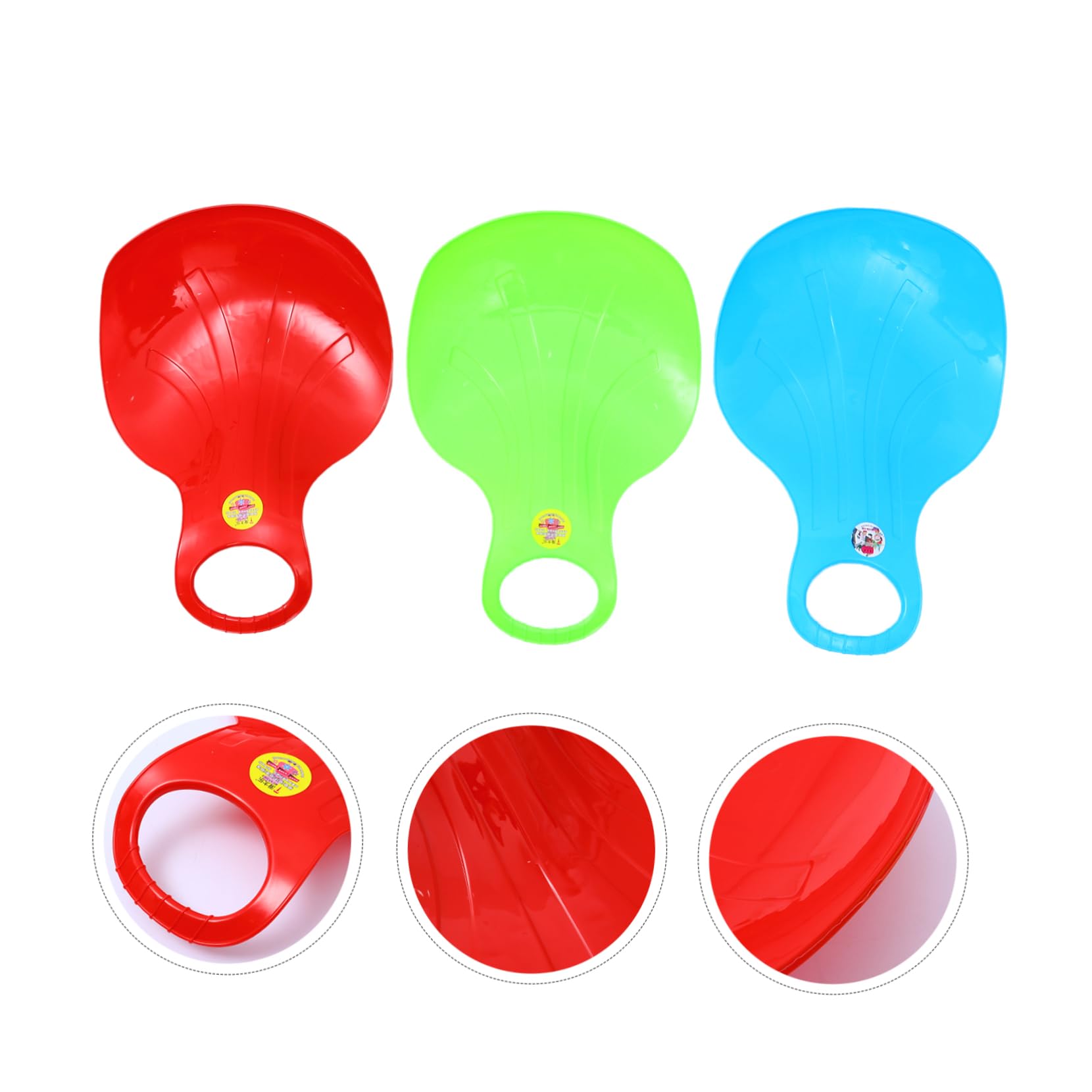 BESPORTBLE Grass Skiing Sled for Boys and Girls Adults Lightweight Downhill Board Snowboard Plate