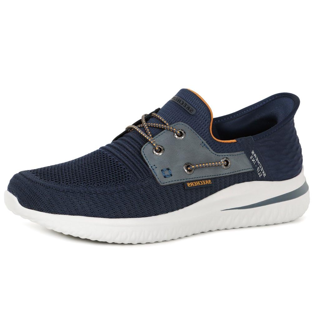 Skechers Herren Delson 3.0 Roth Slip-InTurnschuhe