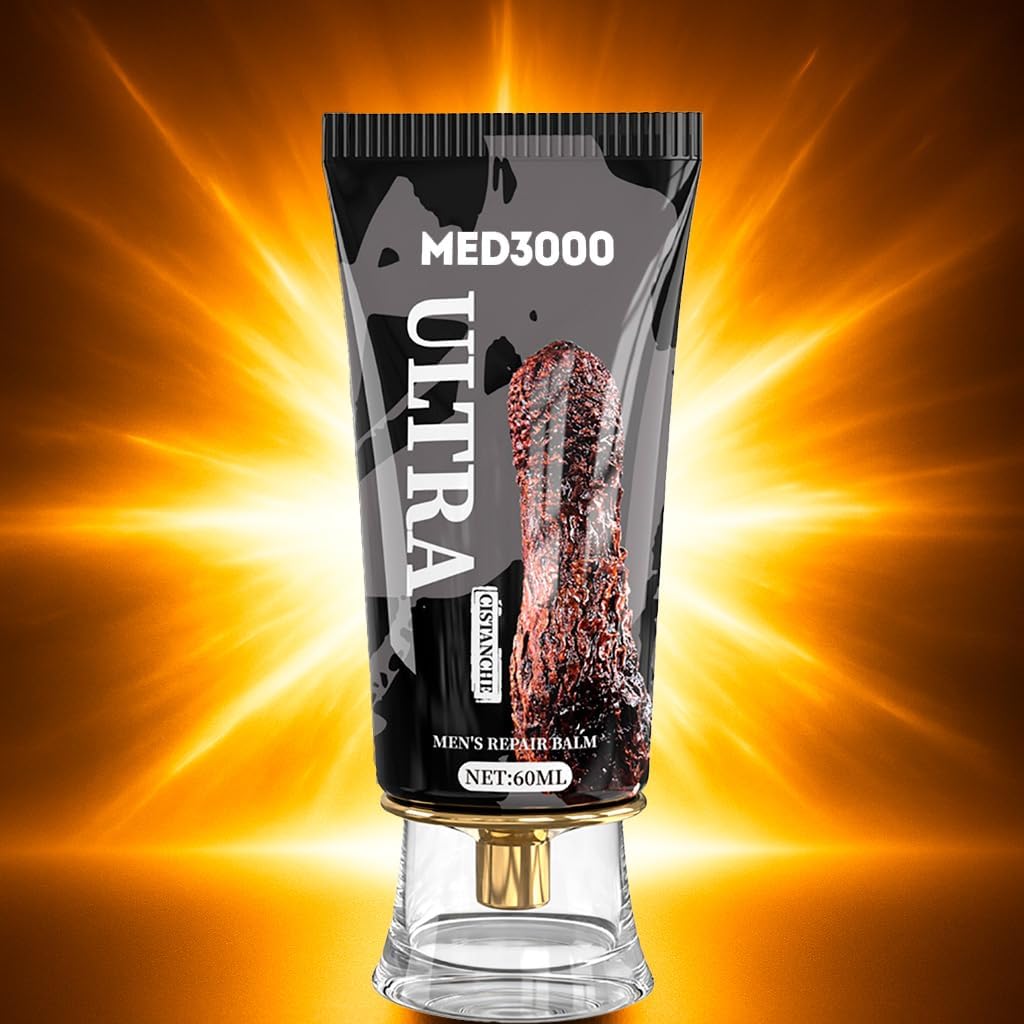 Ultra Men's Repair Balm with Cistanche | Male Performance Enhancer: Ultra Fast Acting Cream for Men - Instant Support, 2.0 Fl Oz