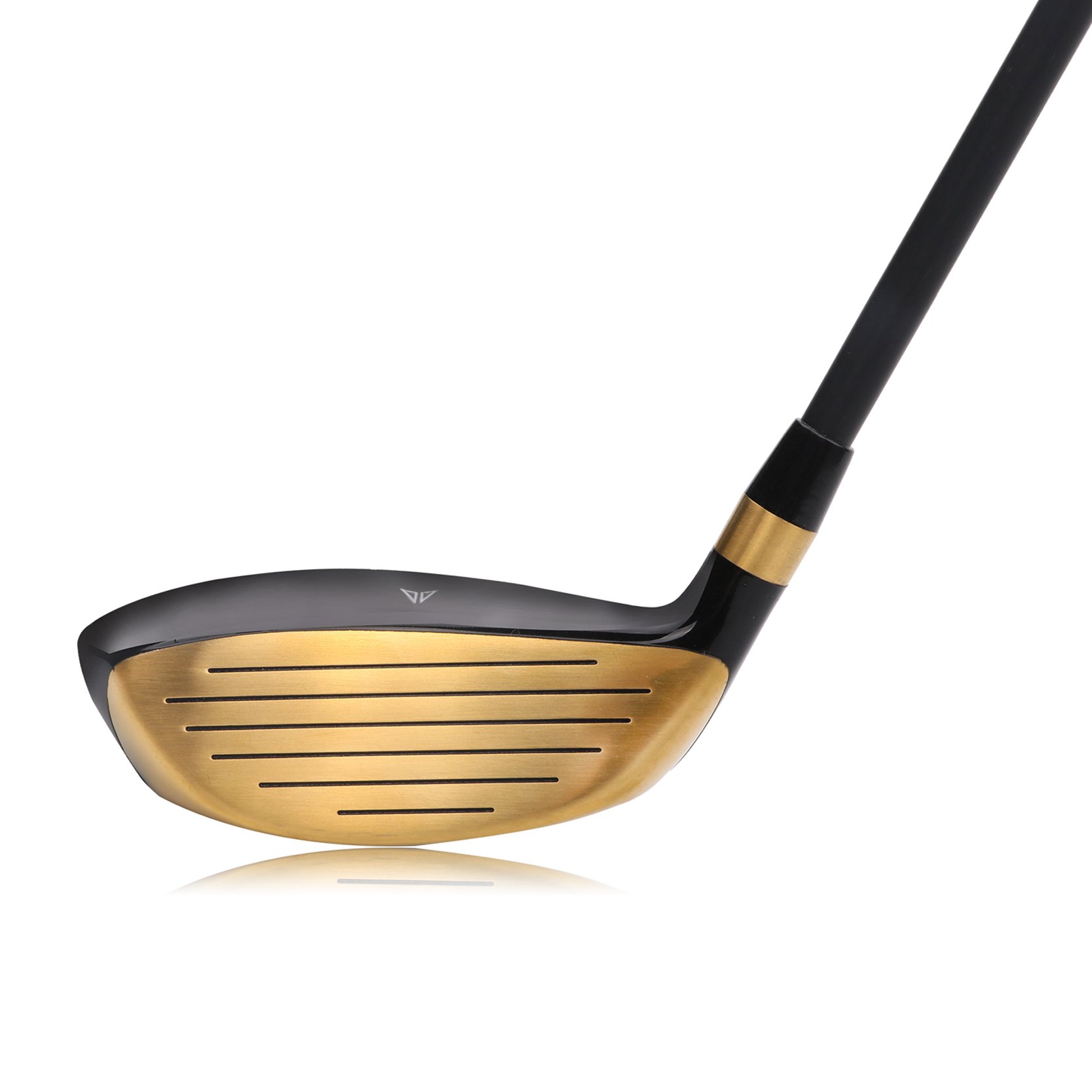 MAZEL Golf Fairway Wood - Palo de golf para hombre, 3 maderas, 15 grados, 44 pulgadas, eje de grafito para diestros