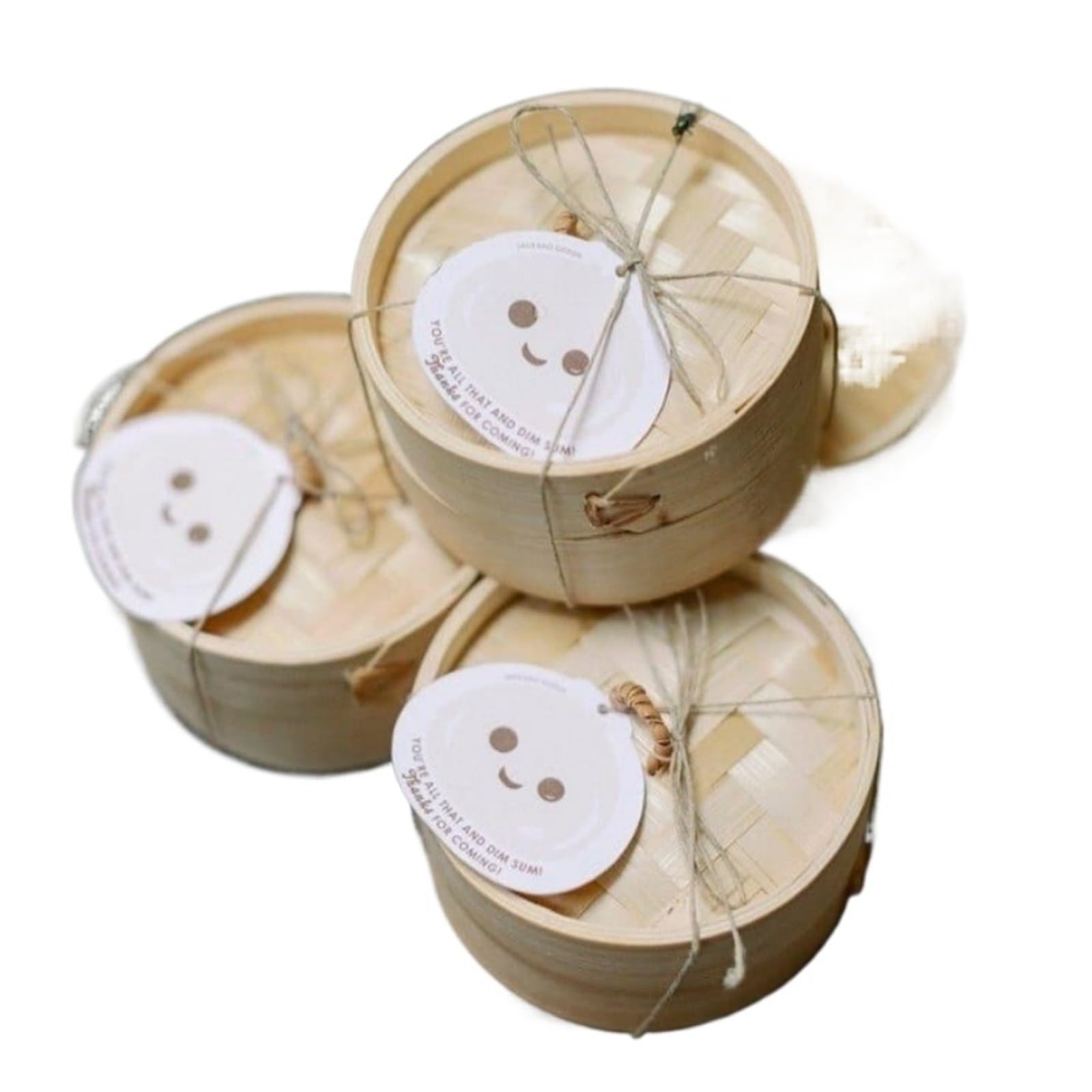 Dampfgarer, MINI-kompatibel, Bambus-Knödel-Dampfgarer Mit Deckel(12PCS)