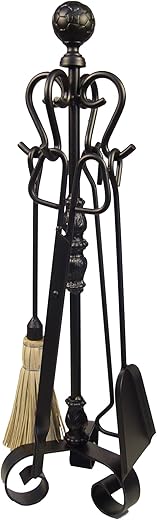 Imex El Zorro 10030 – Pack of 4 Fireplace Pieces (70 cm)