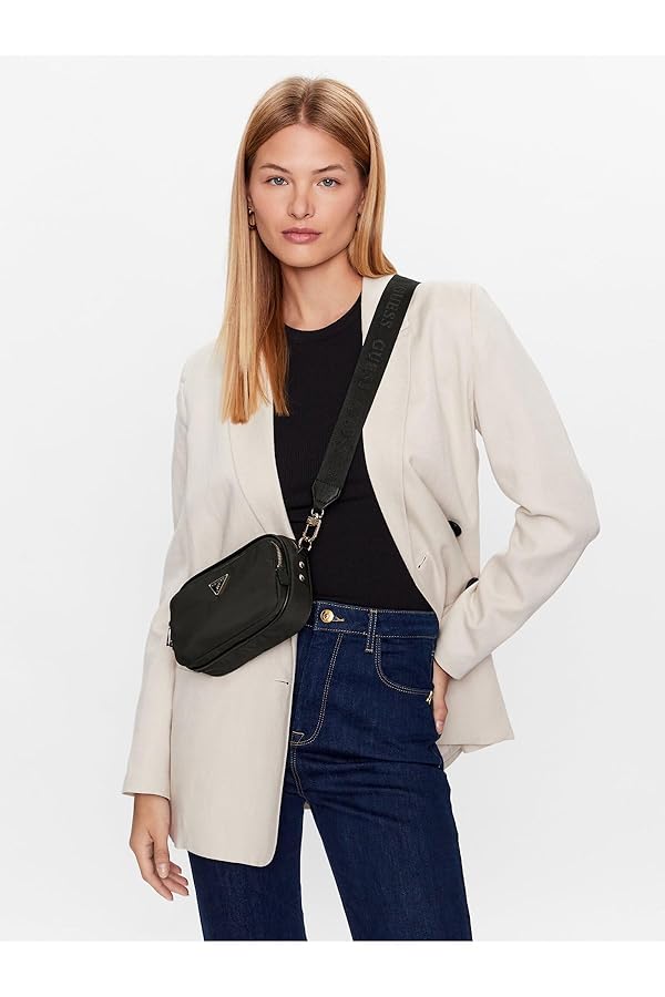 GUESS Eco Gemma Crossbody Camera, Black: Handbags: Amazon.com GUESS Eco Gemma Crossbody Camera, Black: Handbags: Amazon.com