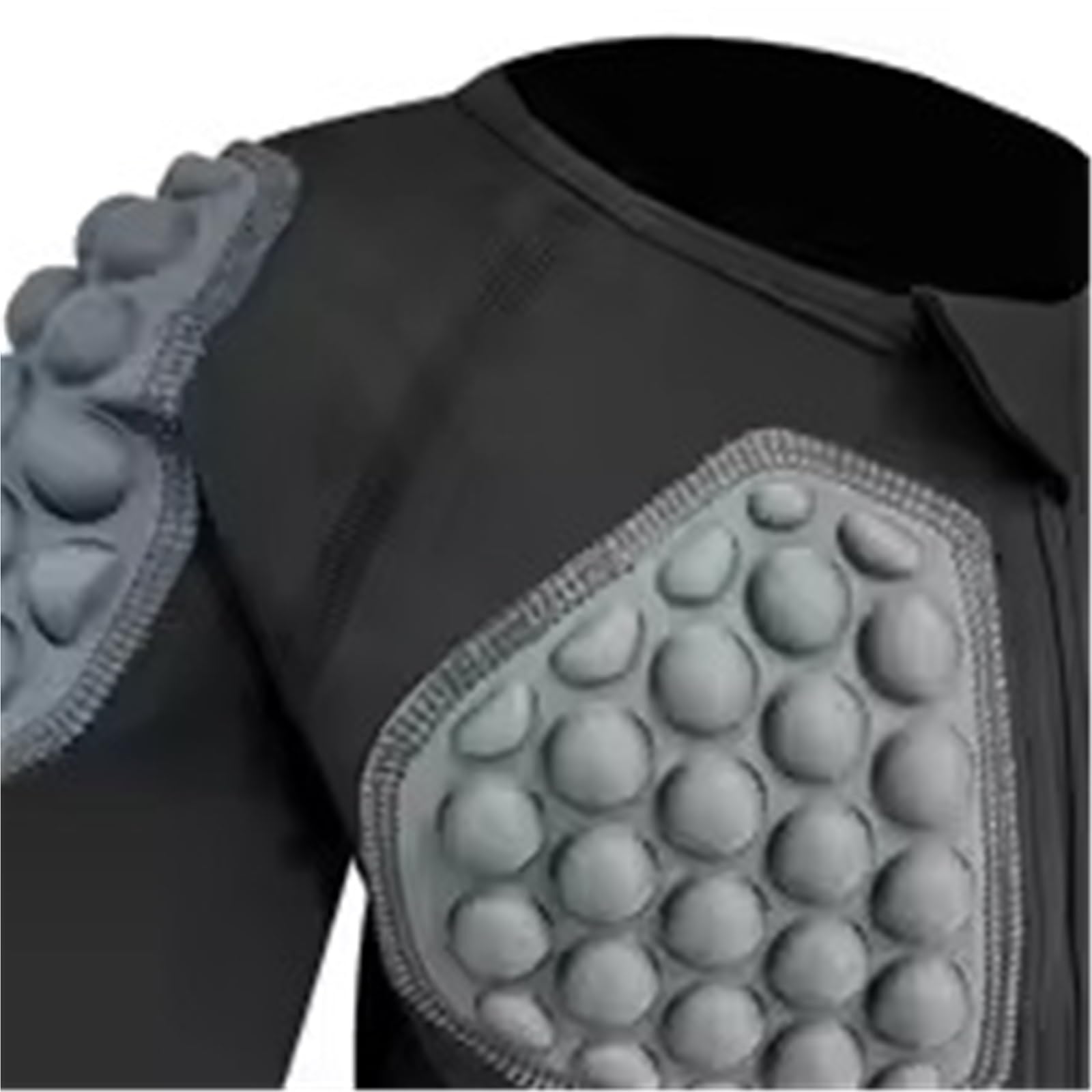 Generico Maglia da Portiere Imbottita for Bambini, Maglietta a Compressione Imbottita, Protezione for Il Torace, Maglietta for Allenamento di Calcio, equipaggiamento Protettivo Sportivo