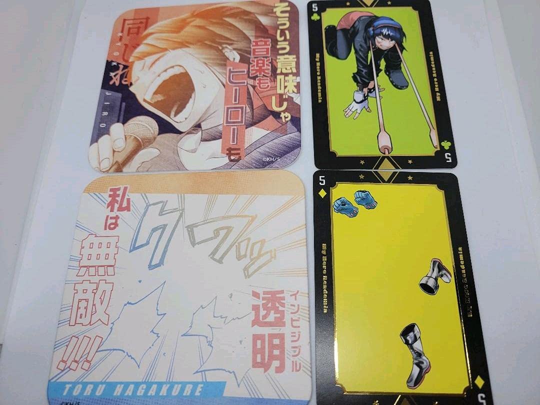 Amazon.co.jp: ヒロアカ展 アートコースター&トランプ(耳郎響香&葉隠透 