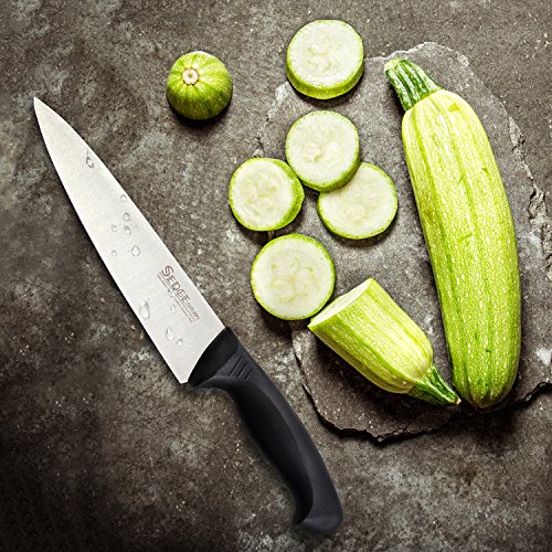 SEDGE Cutlery 8 inch Professional Chef knife for Daily Kitchen Work - German 1.4116 HC stainless steel - Ergonomic Pakkawood Handle - SP Series