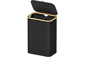SUOCO 2-Section Laundry Hamper with Lid