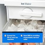 Essential Values Ice Machine Cleaner and Descaler 16 fl oz - Ice Maker Cleaner and Descaler - Compatible with All Major Brands (Scotsman, KitchenAid, Affresh, Opal, Manitowoc)