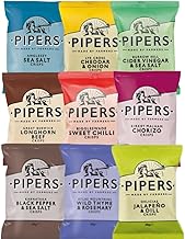 Pipers Crisps Mixed Case 24x40 | Mixed Between 8 Flavours