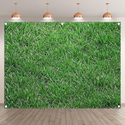 Fondo Fotográfico Tela 8x6 pies Verde Natural miniatura 2