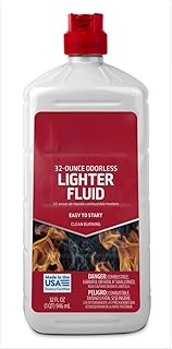 Charcoal Lighter Fluid, Quick-Starting Barbecue Grill Fuel