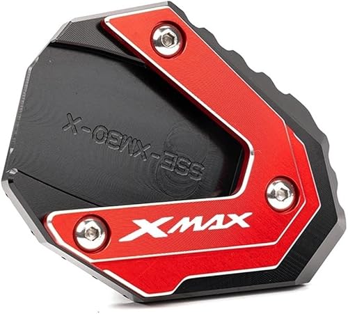 Almohadilla de soporte lateral de motocicleta para Y&AMAHA Xmax 125 250 300 XMAX300 XMAX250 2017-2023 2022 2021 Soporte lateral para motocicleta