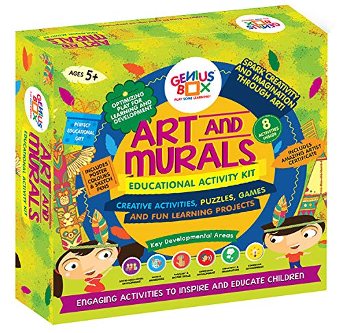 Genius Box Educational Toy for 5+ Year Age: Art and Murals DIY,...