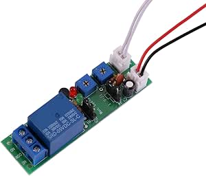 Tiiyee DC 12V Timer Switch Module Adjustable Delay Turn Off Timing ...
