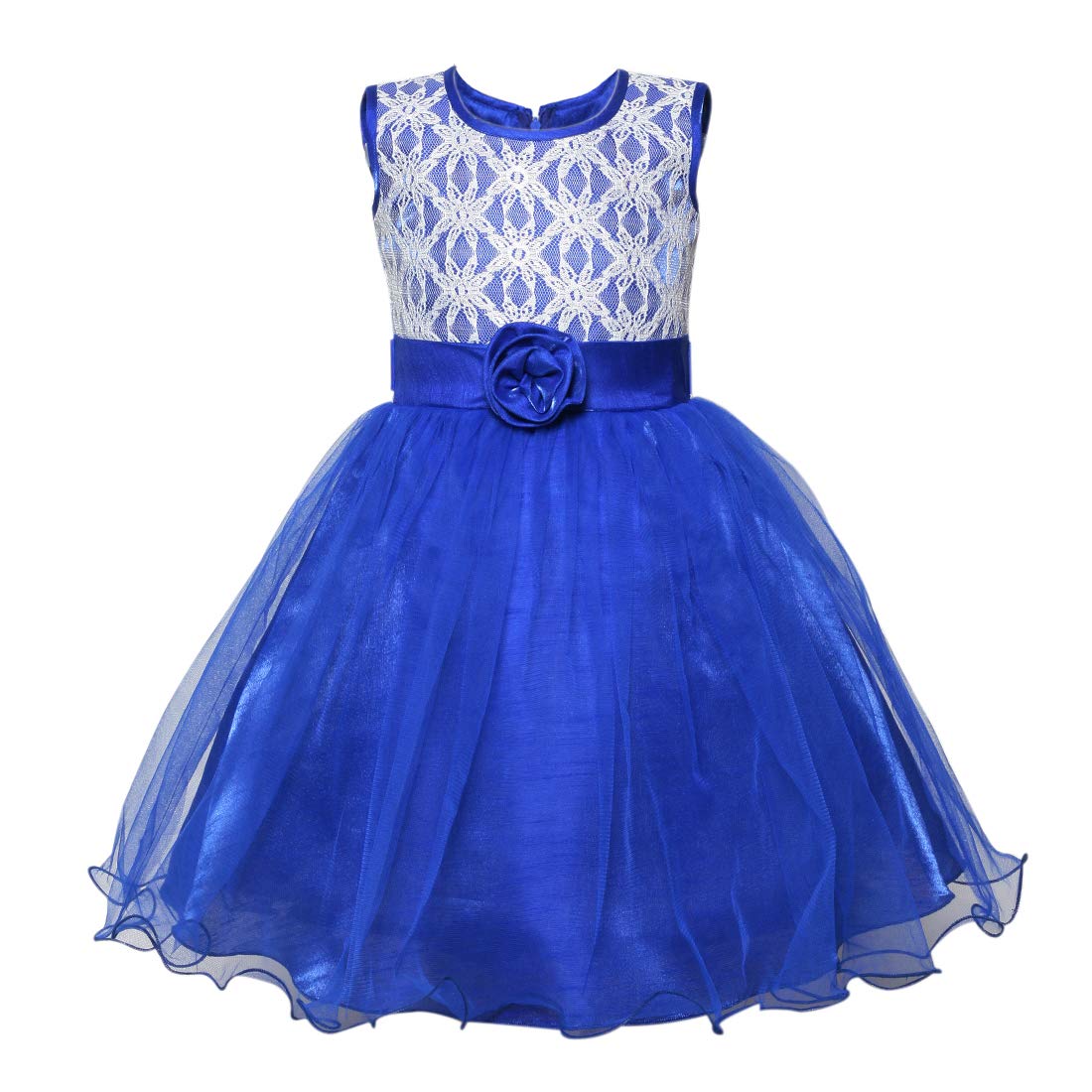 Saba Garments Girls' Knee-Length Frock Dress