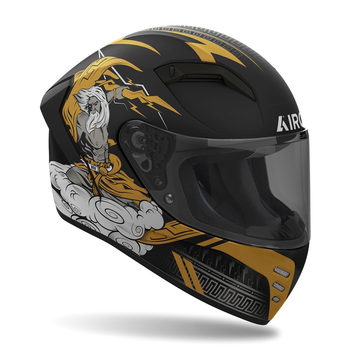 AIROH CASCO INTEGRALE CONNOR ZEUS MATT XS