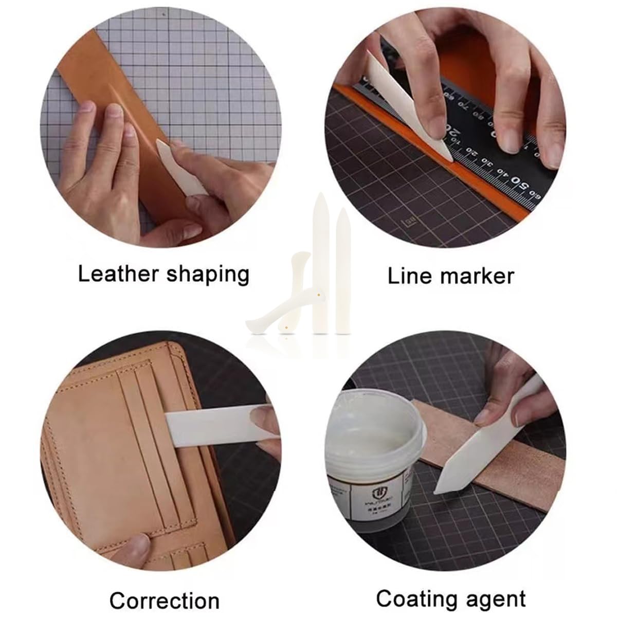 Cartella In Osso Per Legatoria E Fai Da Te - 6 Pollici, Per Piegare E Cordonare - Foto 12