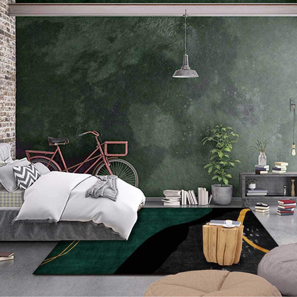 Tapis antidérapant et lavable 200x290cm pour un salon moderne