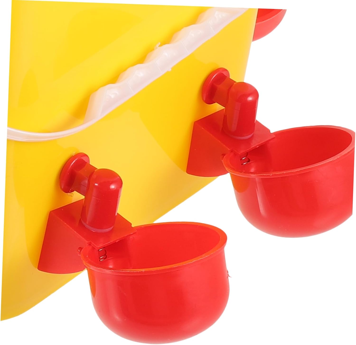 1set Automatic Chick Feeder Capacity Multi-Functional Poultry Accessory for Easy Feeding Design for Chickens and Other Poultry