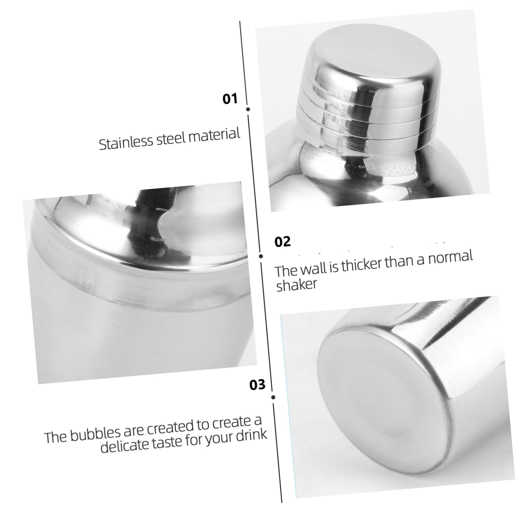 PRETYZOOM 22piezas Coctelera Profesional Vaso Medidor y Suministros para Barman Equipo para Cócteles para Preparar Cocteles Casa