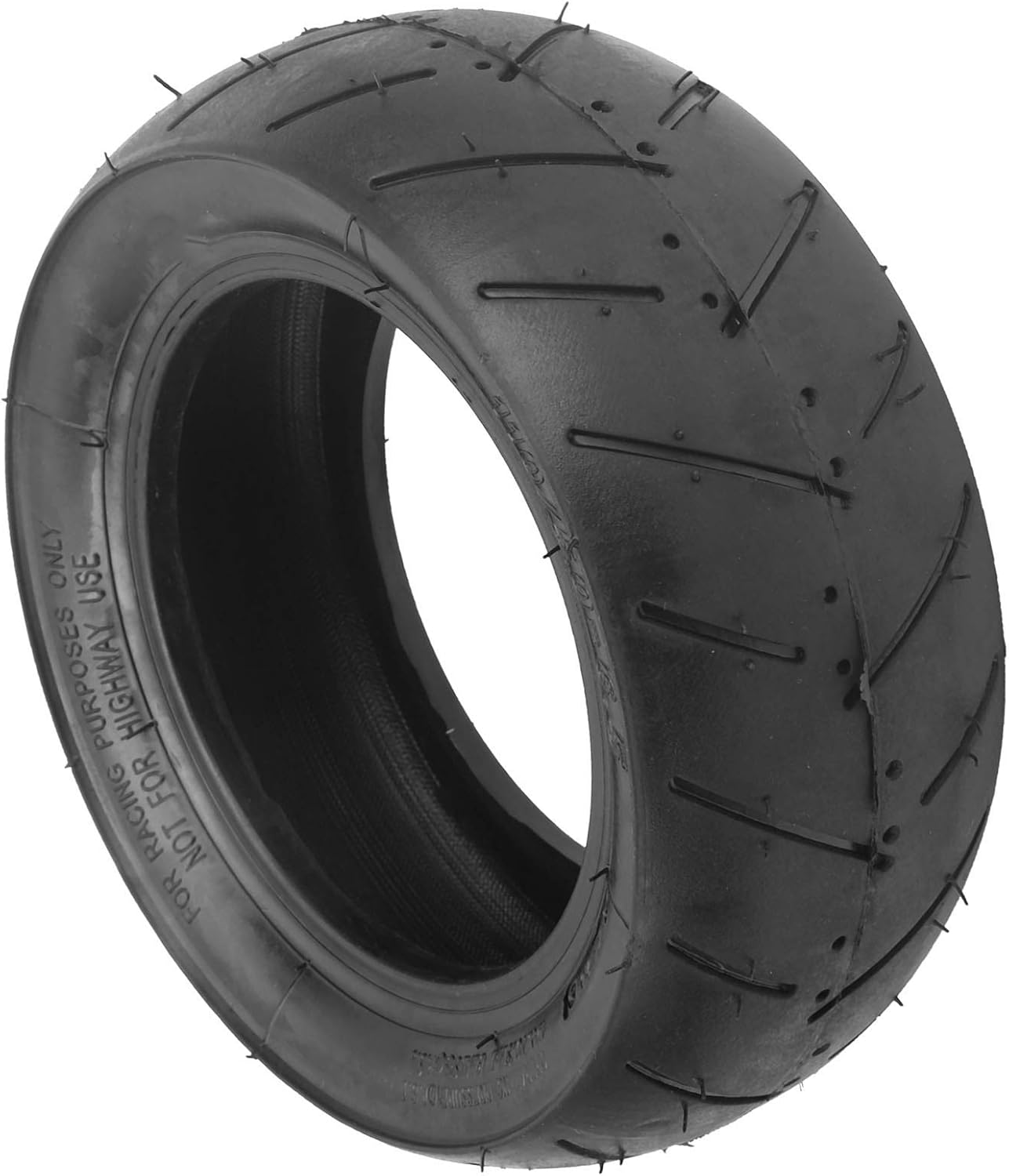 Small Scooter Tire, Tubeless Vacuum Tire for 47 Mini Motorcycle Sports Bike Scooter, with Rubber Material, Good Impact Resistance and Cushioning Performance