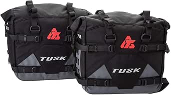 Tusk Pilot Pannier Bags Black/Grey