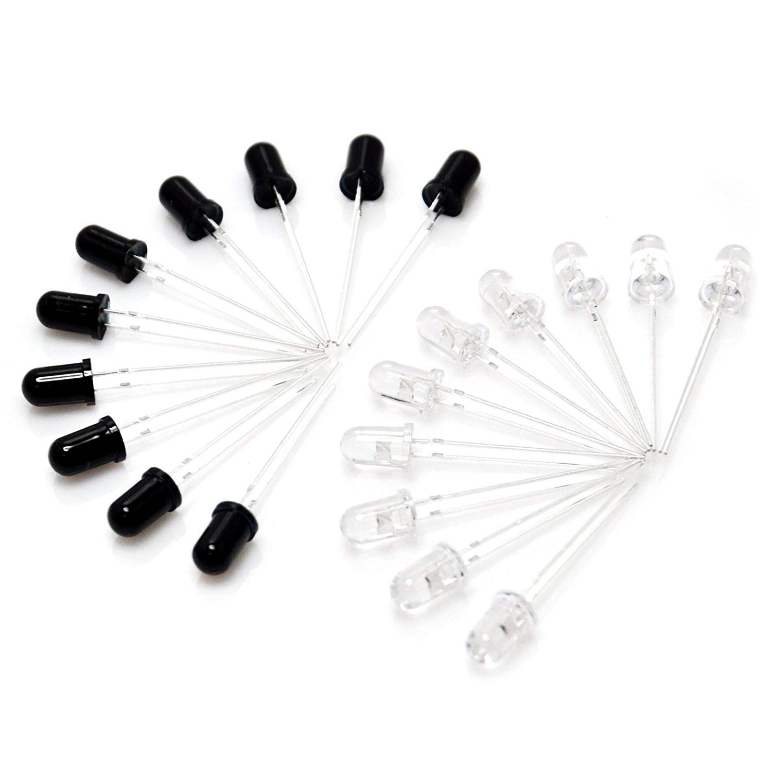 acce & peri® 10 Pairs Super-Bright 5mm IR LED and IR Receiver EMITTER PHOTO TRANSISTORS Diode - 940nm (B084ZTXL3G) Amazon Price History, Amazon Price Tracker