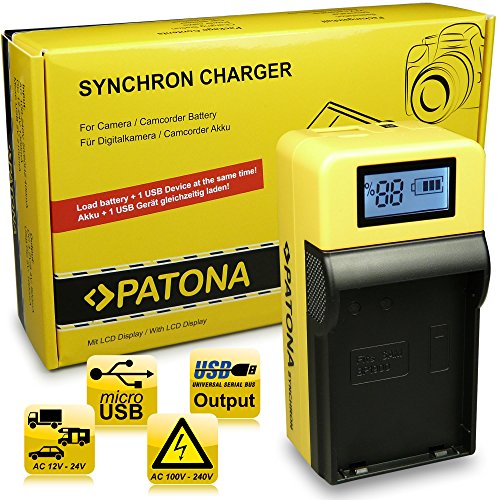 LCD Caricabatteria BP1900 per Samsung NX1 | NX-1