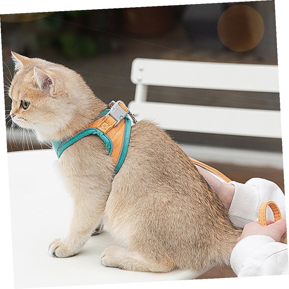 VANZACK 2sätze Katzengeschirr Mit Verstellbarem Ausbruchsicheres Reflektierendes Design Für Sicheres Und Stylisches Von Katzen