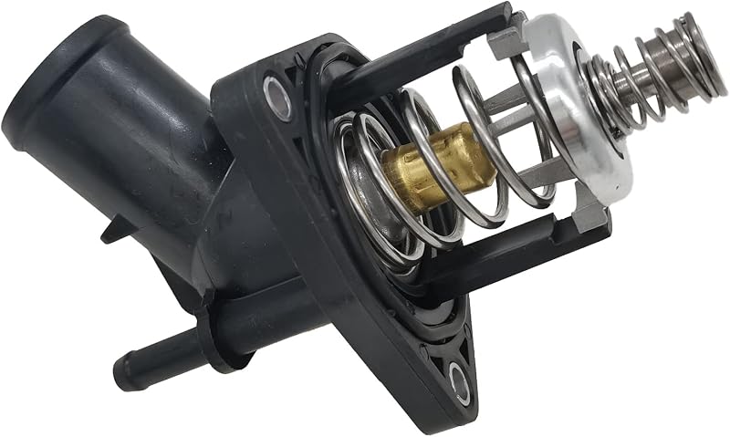 Carcaça da válvula termostática do sistema de arrefecimento YCT 15-11125 para Chevrolet Silverado, Suburban, Tahoe, Corvette, GMC Sierra, Yukon e Escalade 2014–2020 – 1 unidade