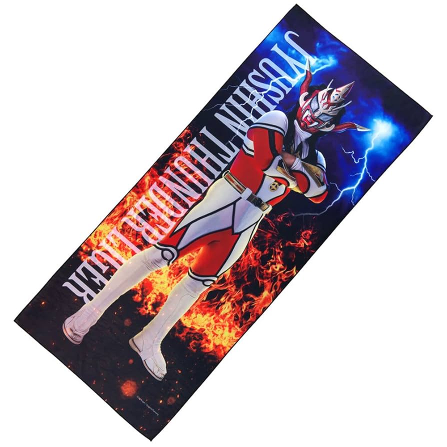 獣神サンダーライガー　Grand タオル 新日本プロレスリング Grandタオル 獣神サンダー・ライガー