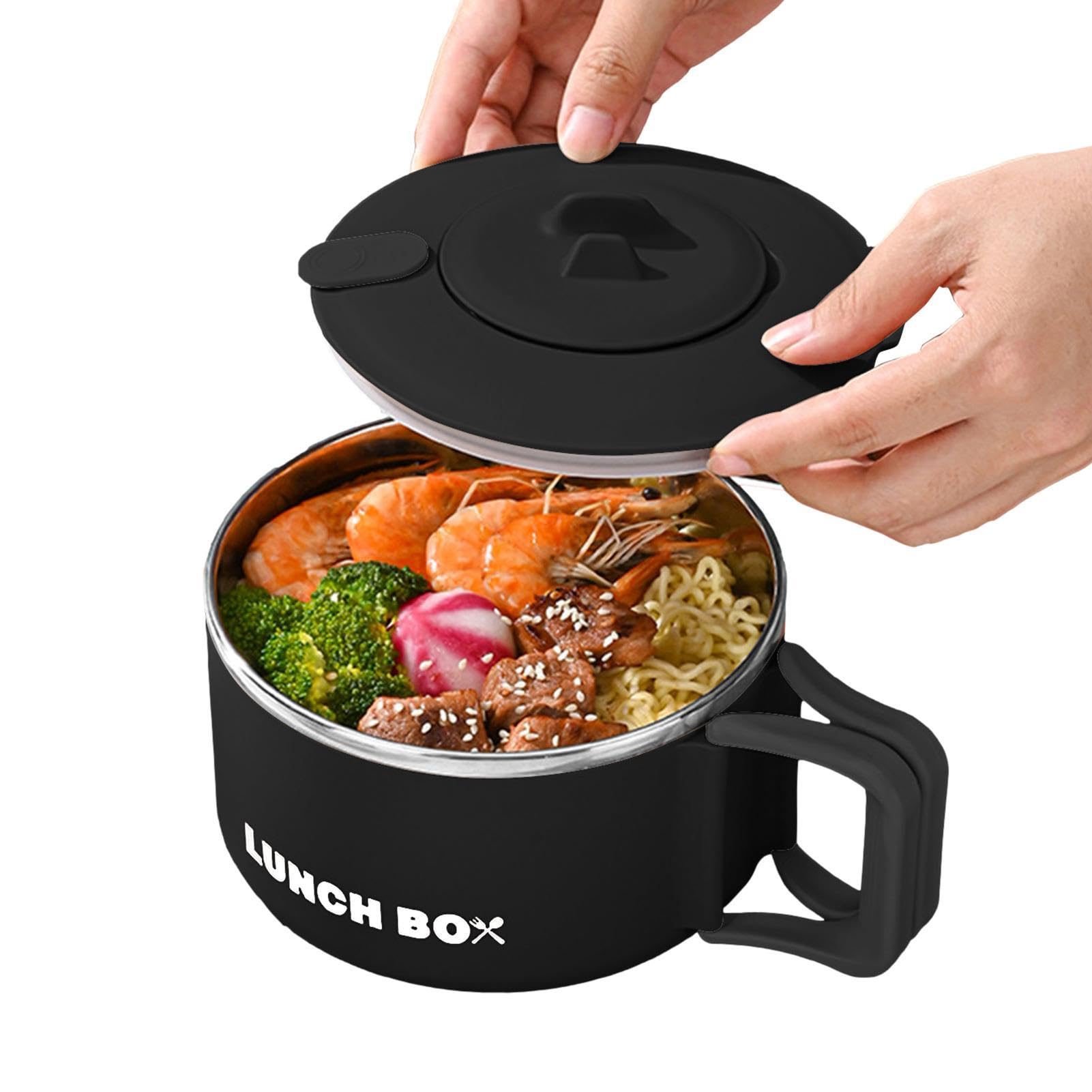 1/3 Ramen Electric Bowl, Black, 5.91*5.91*3.27 in - Image 6