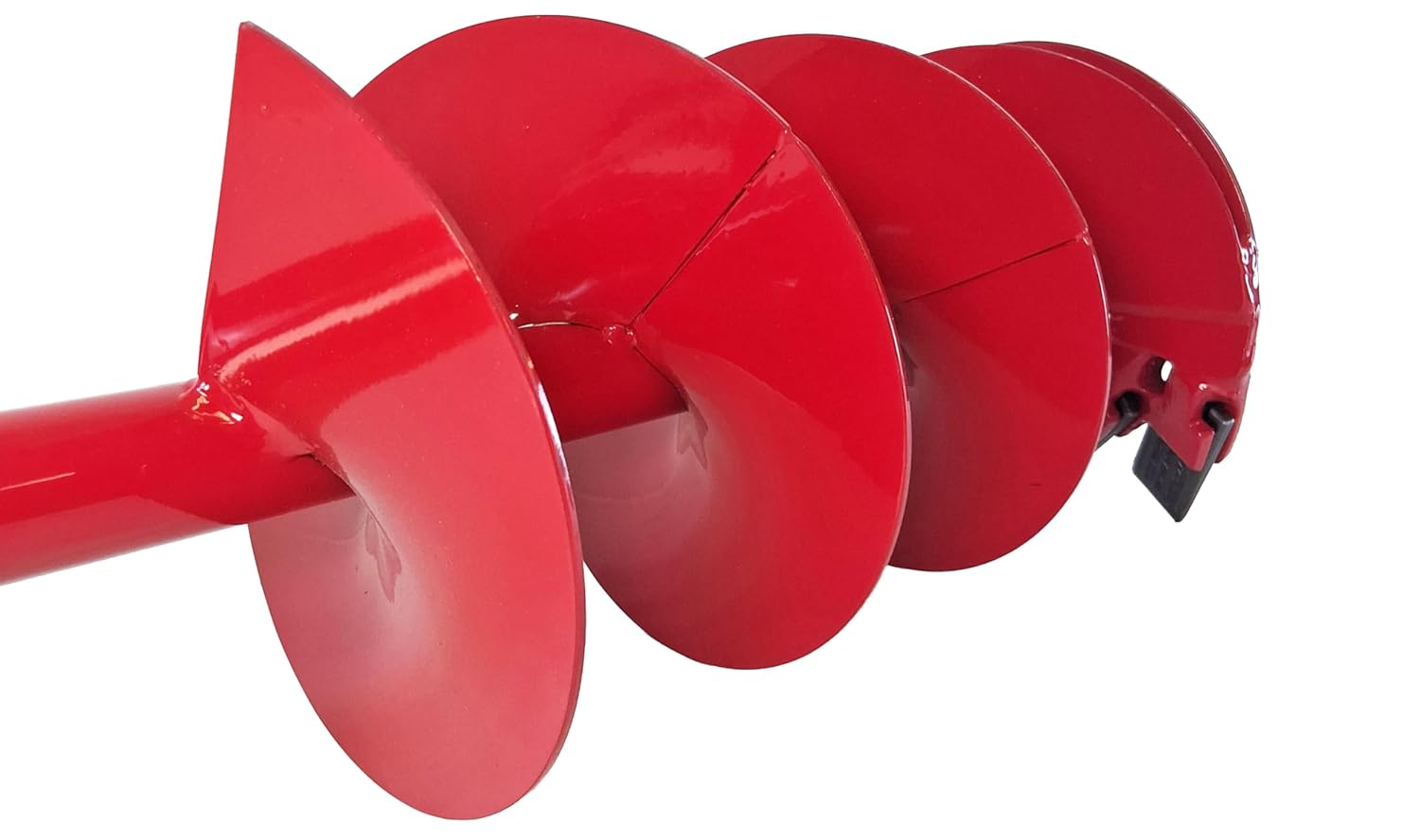 Genuine OEM 10" Combo Auger Bit CSD10 Compatible with Groundhog, Rice Hydro, General Auger and Others with 7/8 Square Female Drive CSD10