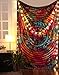 RAJRANG Tie Dye Hippie Mandala Tapestry - Twin Bohemian Elephant Tapestries Indian Psychedelic Dorm Decor Ethnic Decorative Wall Hanging
