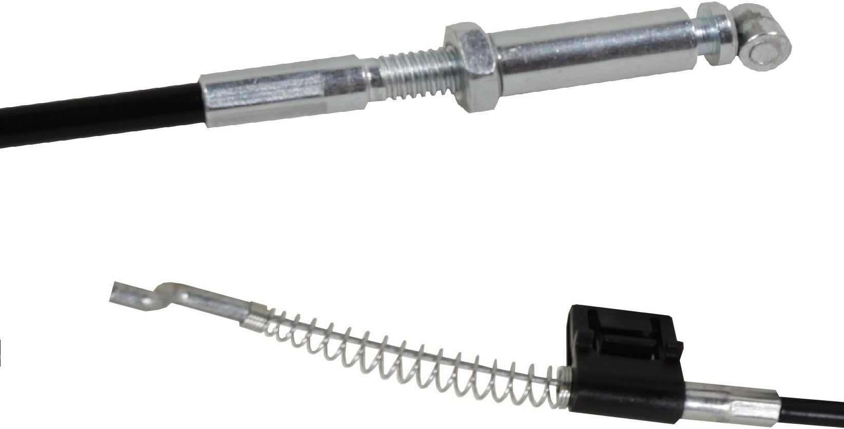 RRRP - Reliable Recliner Replacement Parts - (6.5" Spring Exposed Length) - Universal Cable Only with S / Z hook fits Ashley and Major Recliner Brands Couch Style Pull Chair Release Handle for Sofa