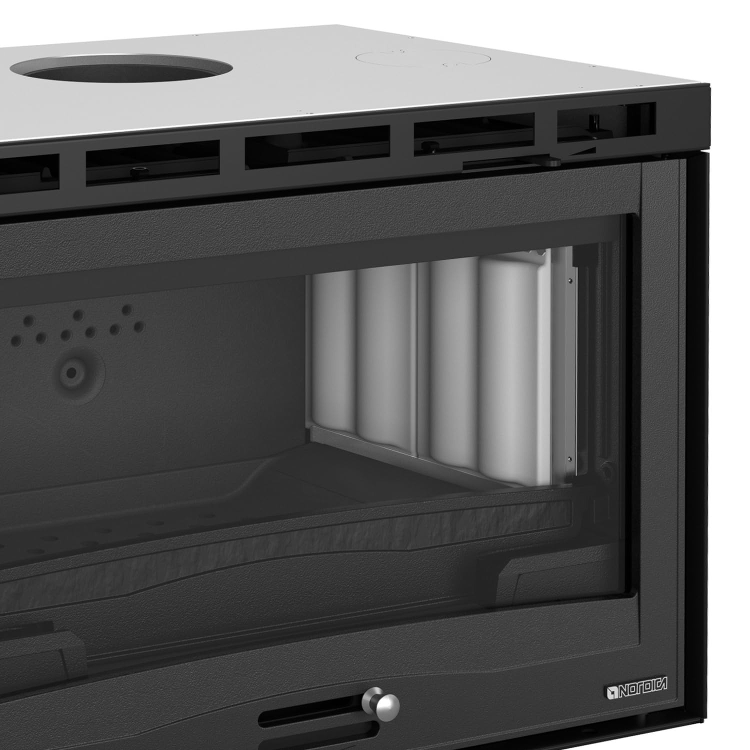 Caminetto incasso Nordica Inserto Legna 70 H49 4.0 vent-6016714