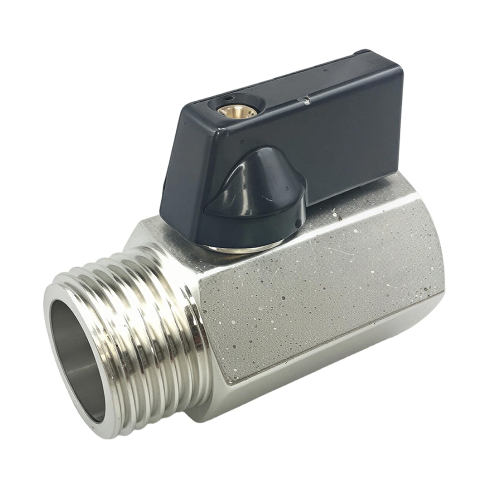 Carotoe J Compact Inline Shutoff Fitting Brass Line Control Part With Lever Handle For Repair And Utility Installation Work Manual Shutoff Inline Control Branch Line Utility Fitting Plumbing Repair Pneumatic