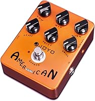 Vista 15 de JOYO Pedal de distorsión de alta ganancia de AC/DC Crunch a Heavy Metal con ecualizador de rango completo para efecto de guitarra eléctrica - Bypass