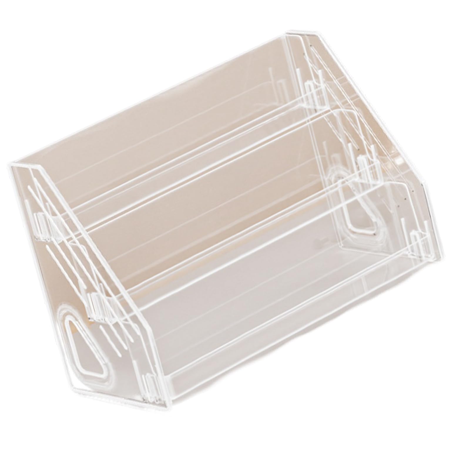 Multilayer Trading Card Display Stand Clear Pet Card Organiser for Baseball Basketball Trading Cards Acrylic Owner