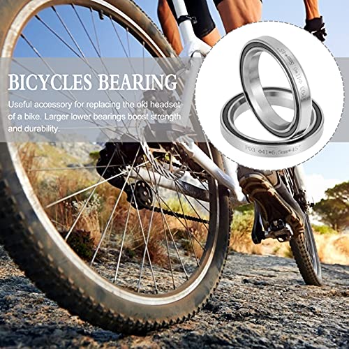 BESPORTBLE Peças de Bicicleta Headset Bearing 41 2Mm de Aço Leve Bicicleta Headset Selado Rolamento