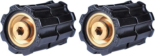 Miniatura 6 de YAMATIC Adaptador estabilizador para lavadora a presión para manguera, bomba y pistola, M22-0.551 in hembra x M22-0.551 in hembra, 4000 PSI/280 Bar